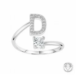 Athème Bague Femme B2804-D - Métal Argent | Femme Bague