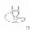 Athème Bague Femme B2804-H - Métal Argent | Femme Bague