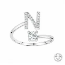 Athème Bague Femme B2804-N - Métal Argent | Femme Bague