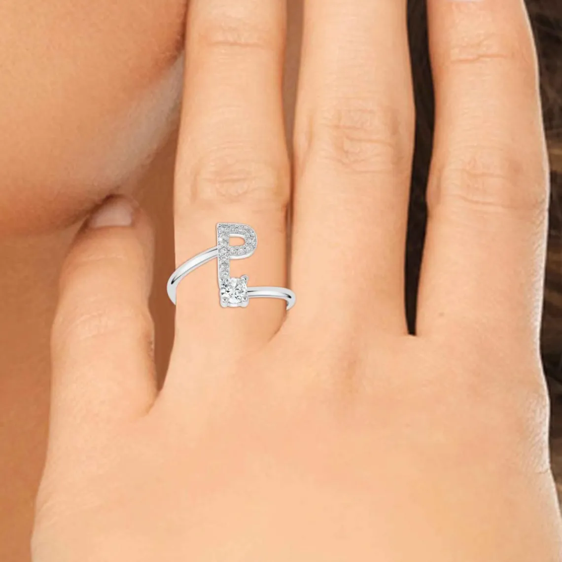 Athème Bague Femme - B2804-P Métal Argent | Femme Bague