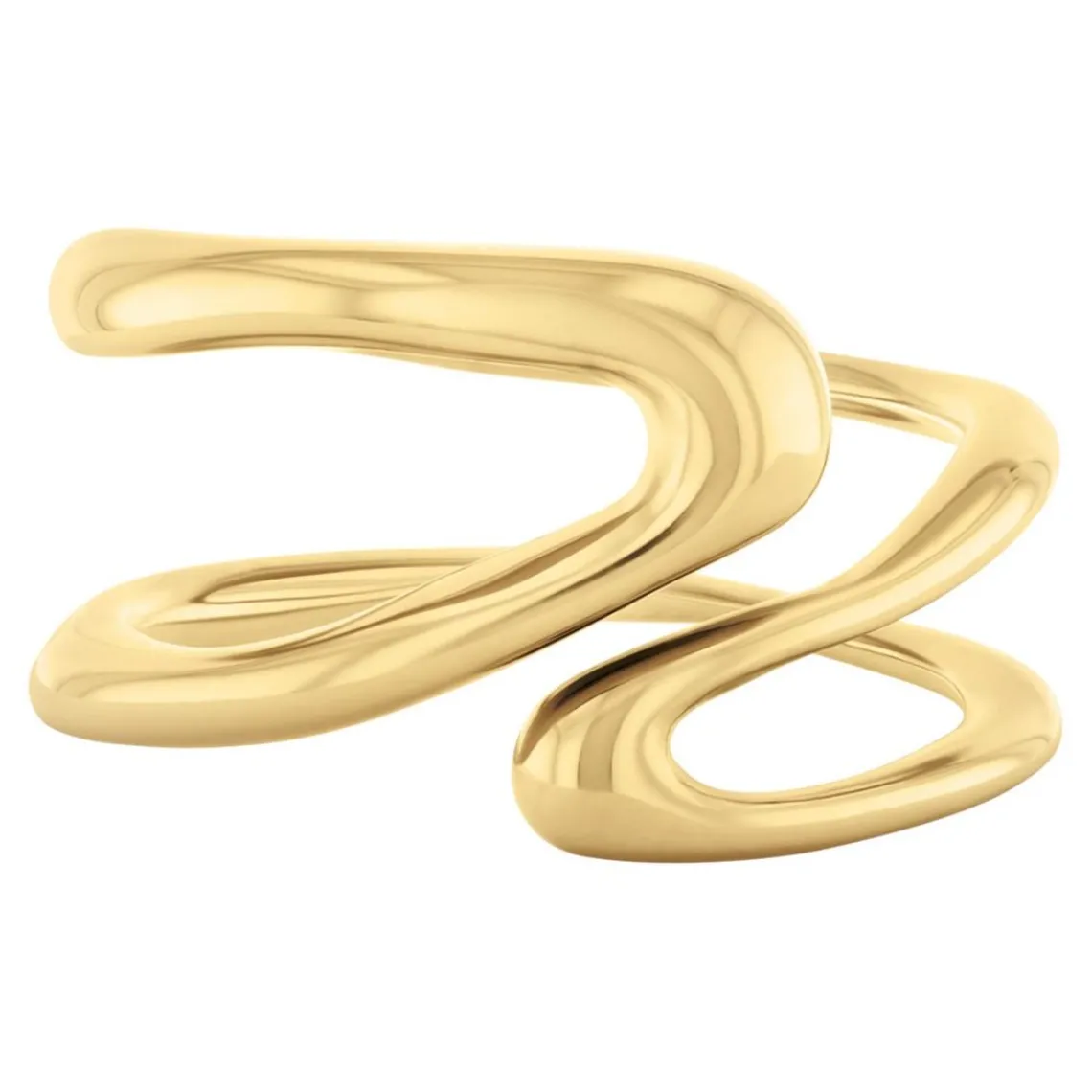 Calvin Klein Bijoux Bague femme Ck Statement Links - 35000752 Acier Doré | Femme Bague
