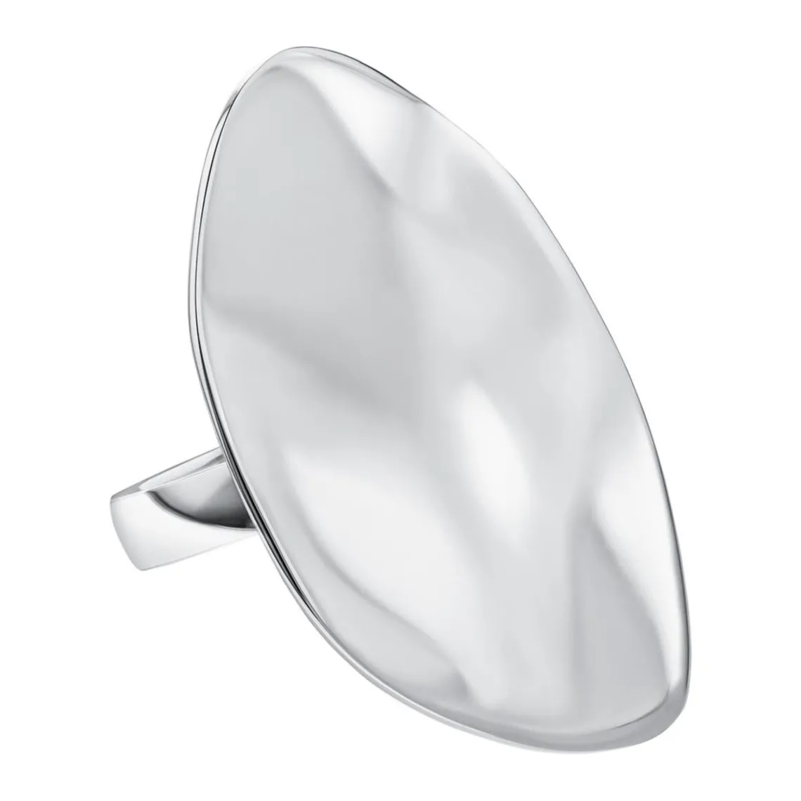 Calvin Klein Bijoux Bague femme Calvin Klein CK Reflect - 35000622 Acier Argent | Femme Bague