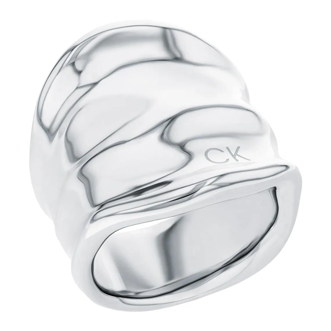 Calvin Klein Bijoux Bague femme Calvin Klein Elemental - 35000645 Acier Argent | Femme Bague