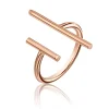 Emily Westwood Bijoux Bague Femme Emily Westwood WR1029R - Acier Doré rose | Femme Bague