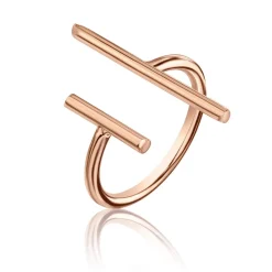 Emily Westwood Bijoux Bague Femme Emily Westwood WR1029R - Acier Doré rose | Femme Bague
