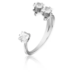 Emily Westwood Bijoux Bague Femme Emily Westwood WR1027S - Acier Argent | Femme Bague