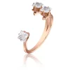 Emily Westwood Bijoux Bague Femme Emily Westwood WR1027R - Acier Doré rose | Femme Bague