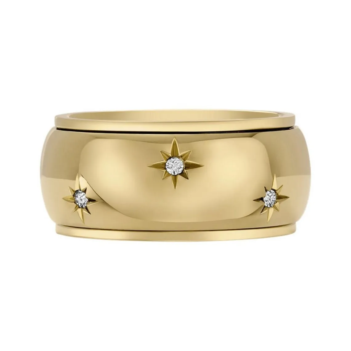 Fossil Bijoux Bague femme Acier Classique Sadie - JF04835710 Acier inoxydable | Femme Bague