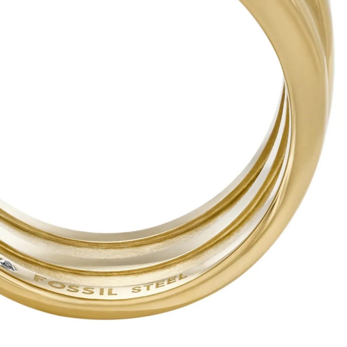Fossil Bijoux Bague femme Love Sadie - JF04834710 Acier inoxydable | Femme Bague