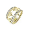 Guess Bijoux Bague femme JUBR03320JWYG52 - Acier Doré | Femme Bague
