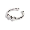 Kosma Paris Bague femme Kira - BRSL0477-R Argent Blanc | Femme Bague