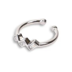 Kosma Paris Bague femme Kira - BRSL0477-R Argent Blanc | Femme Bague