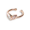 Kosma Paris Bague femme Kira - Doré Rose | Femme Bague