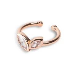 Kosma Paris Bague femme Kira - Doré Rose | Femme Bague