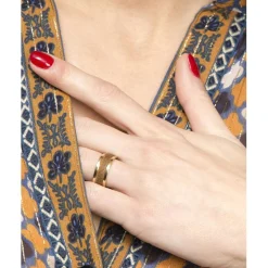 Les Interchangeables Bague femme - A48334 Bague Ruban 4mm | Femme Bague