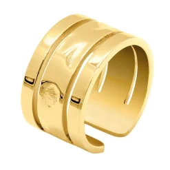 Pierre Lannier Bijoux Bague femme Echo - BJ10A720 Acier Doré | Femme Bague