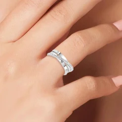 So Charm Bijoux Bague Femme So Charm - B2367-ARGENT-8-56 Acier Argent | Femme Bague
