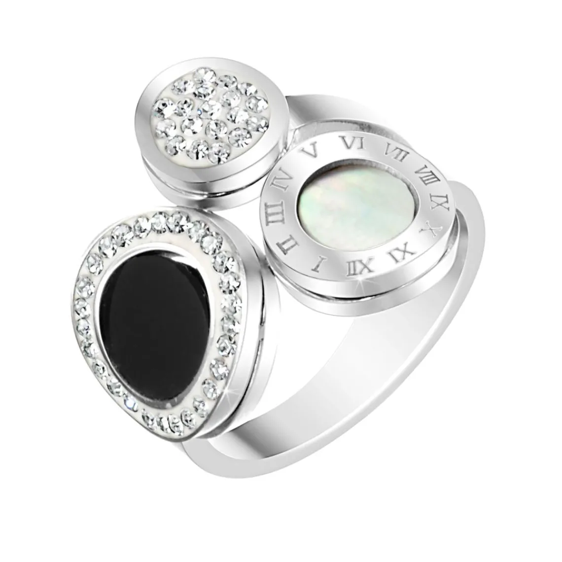 So Charm Bijoux Bague Femme So Charm - B2572-ARGENT - Bague Femme Argentée | Femme Bague