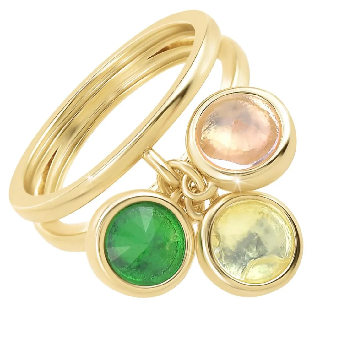 So Charm Bijoux Bague Femme So Charm - B2974-7-54 - Bague Femme Dorée | Femme Bague