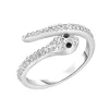 So Charm Bijoux Bague Femme So Charm - BD2366-ARGENT-DIAMANT - Bague Femme Serpent | Femme Bague