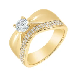 So Charm Bijoux Bague Femme So Charm - B3307-DORE - Bague Femme Dorée | Femme Bague