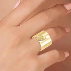 So Charm Bijoux Bague Femme So Charm - B2637-DORE - Bague Femme Dorée | Femme Bague