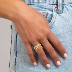 So Charm Bijoux Bague Femme So Charm - B4117-DORE - Bague Femme Dorée | Femme Bague