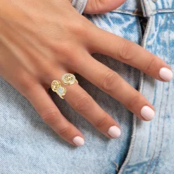 So Charm Bijoux Bague Femme So Charm - B4022-DORE - Bague Femme Dorée | Femme Bague