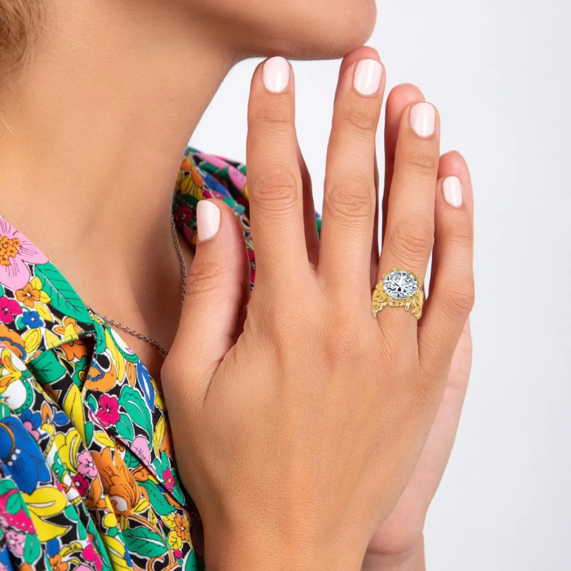 So Charm Bijoux Bague Femme So Charm - B3333-DORE-BLANC - Bague Femme Dorée | Femme Bague