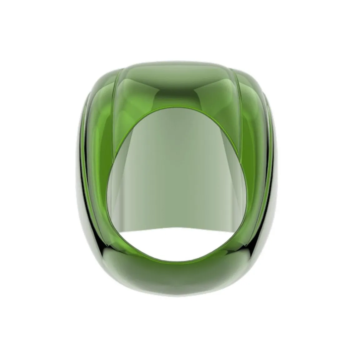Swarovski Bijoux Bague Femme Swarovski - 5610804 Aluminium Vert | Femme Bague