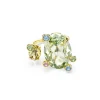 Swarovski Bijoux Bague Femme Swarovski Gema - 572168 Plaqué Or Multicolore | Femme Bague