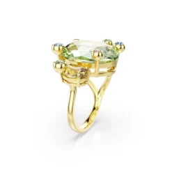 Swarovski Bijoux Bague Femme Swarovski Gema - 572168 Plaqué Or Multicolore | Femme Bague