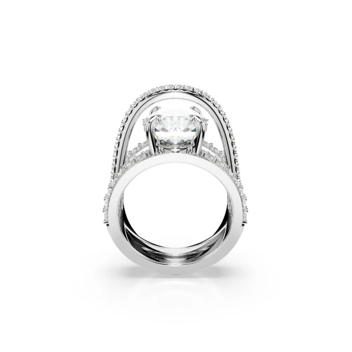 Swarovski Bijoux Bague femme Swarovski Hyperbola - 569847 | Femme Bague