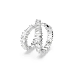 Swarovski Bijoux bague femme Swarovski Hyperbola - 5677631 blanc,argent | Femme Bague