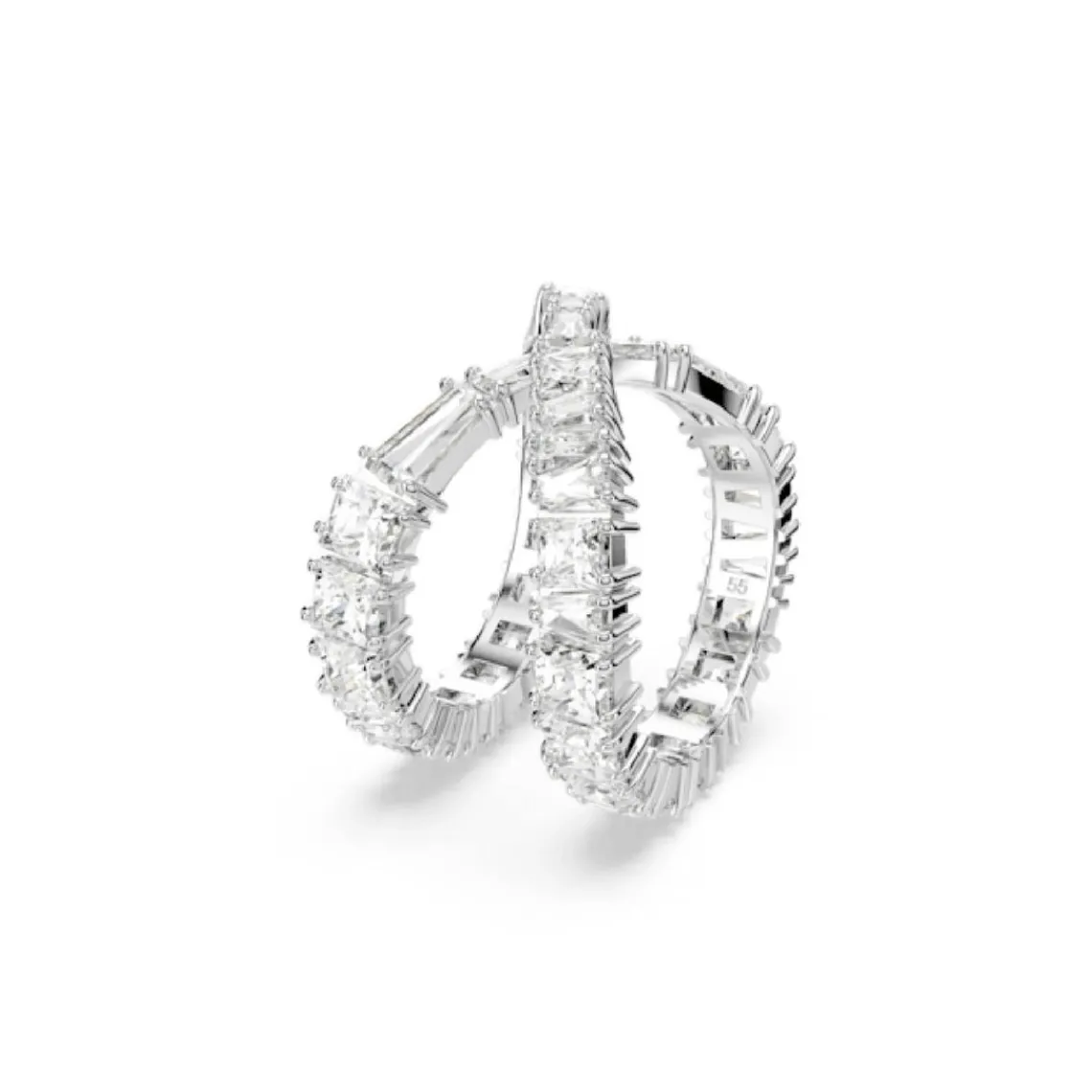 Swarovski Bijoux bague femme Swarovski Hyperbola - 5677631 blanc,argent | Femme Bague