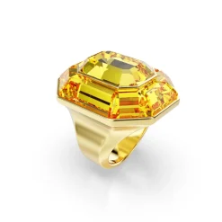 Swarovski Bijoux Bague Femme Swarovski Lucent - 572160 Plaqué Or Jaune | Femme Bague
