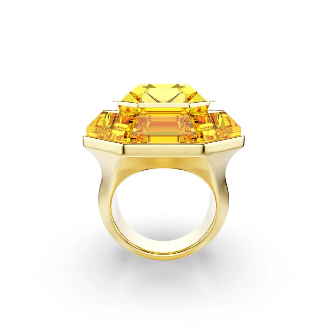 Swarovski Bijoux Bague Femme Swarovski Lucent - 572160 Plaqué Or Jaune | Femme Bague