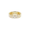 Swarovski Bijoux Bague Femme Swarovski Matrix - 570718 Plaqué Or Argent | Femme Bague