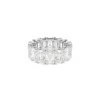 Swarovski Bijoux Bague Femme Swarovski Matrix - 570927 Métal Rhodié Argent | Femme Bague