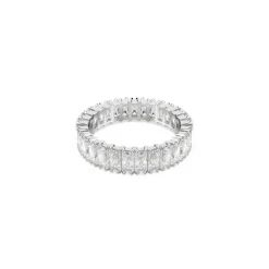 Swarovski Bijoux Bague Femme Swarovski Matrix - 571433 Métal Rhodié Argent | Femme Bague