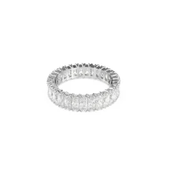 Swarovski Bijoux Bague Femme Swarovski Matrix - 571433 Métal Rhodié Argent | Femme Bague