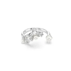 Swarovski Bijoux Bague Femme Swarovski Mesmera - 570559 Métal Rhodié Argent | Femme Bague