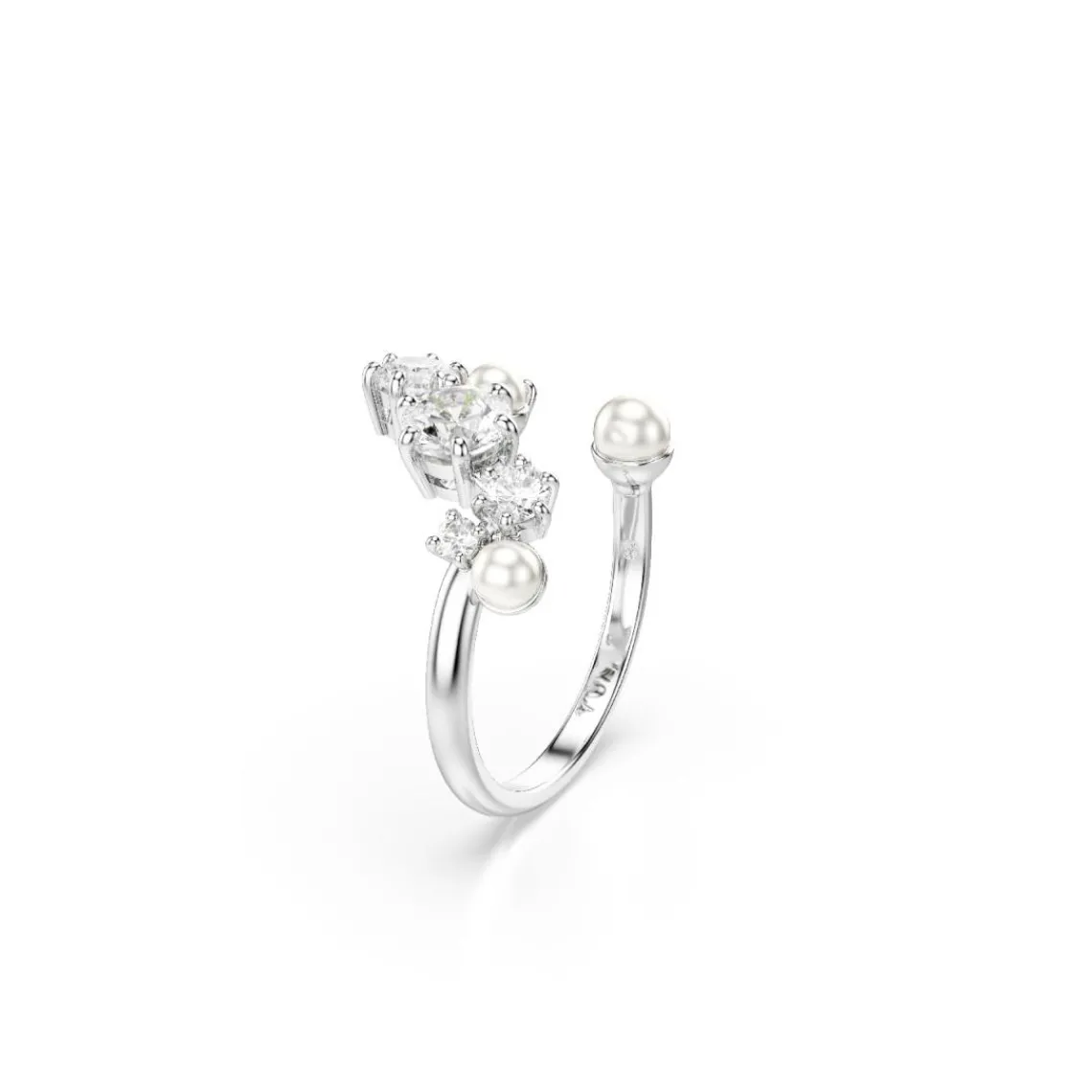 Swarovski Bijoux Bague Femme Swarovski Mesmera - 570559 Métal Rhodié Argent | Femme Bague