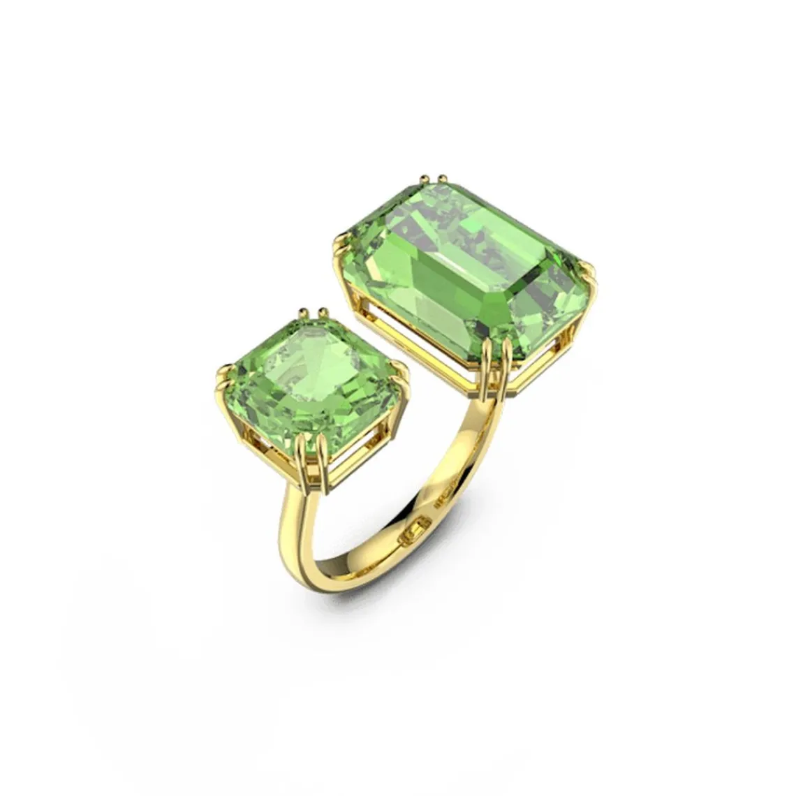 Swarovski Bijoux Bague Femme Swarovski - 5619628 Métal doré Vert | Femme Bague