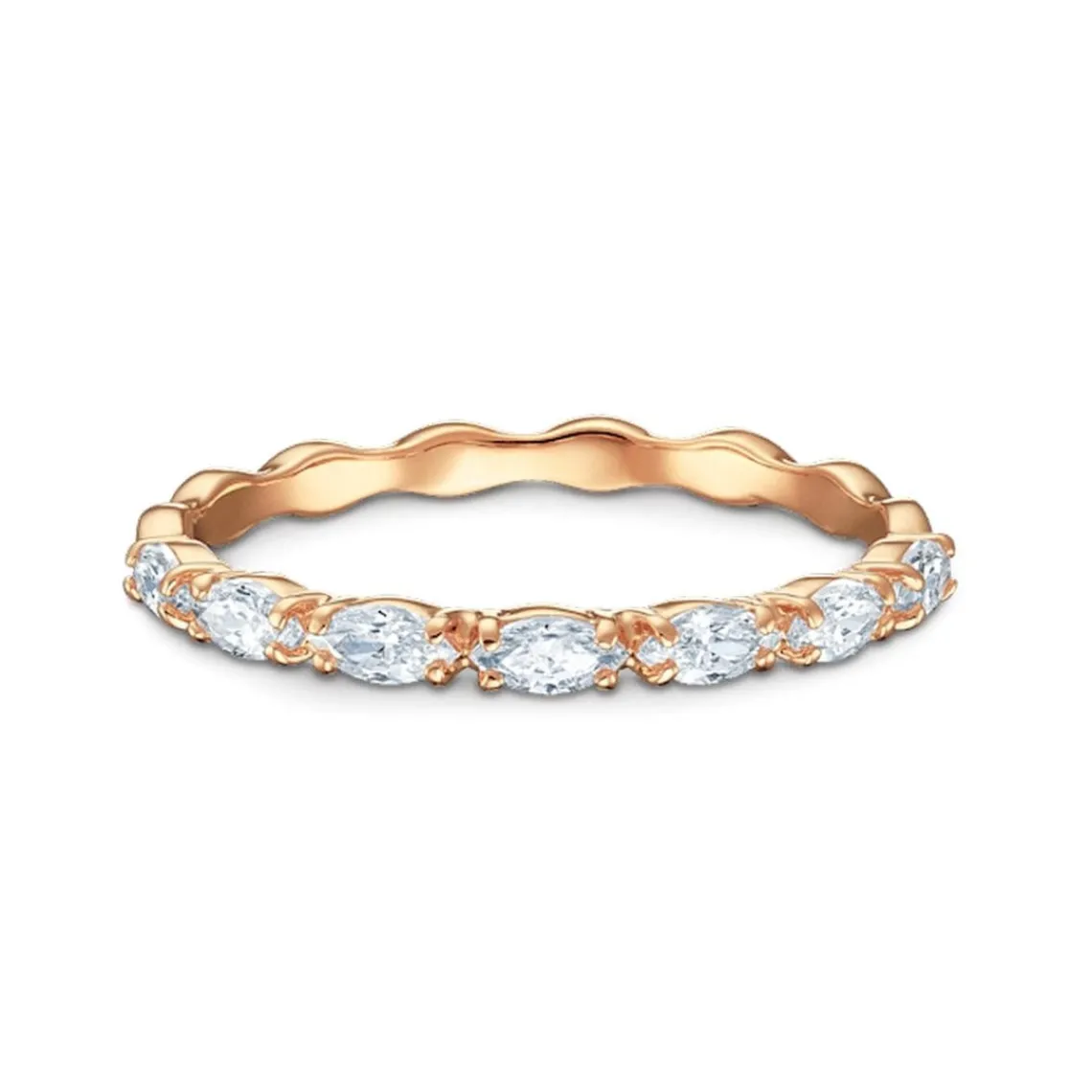 Swarovski Bijoux Bague Femme Swarovski - 5366571 Métal Doré rose | Femme Bague