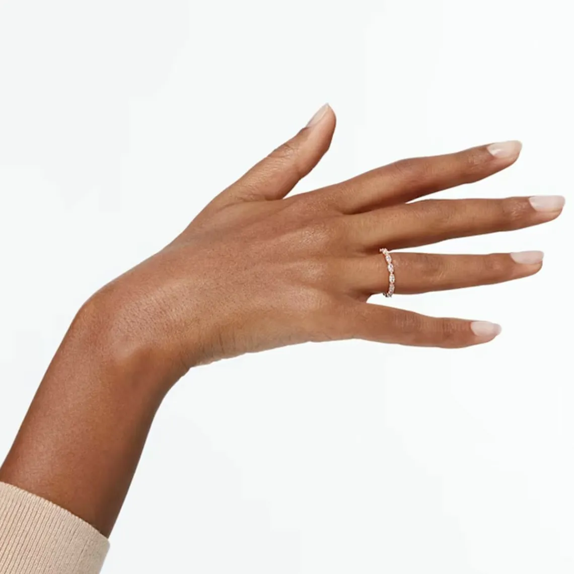Swarovski Bijoux Bague Femme Swarovski - 5366571 Métal Doré rose | Femme Bague