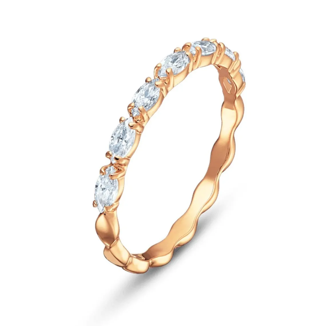 Swarovski Bijoux Bague Femme Swarovski - 5366571 Métal Doré rose | Femme Bague