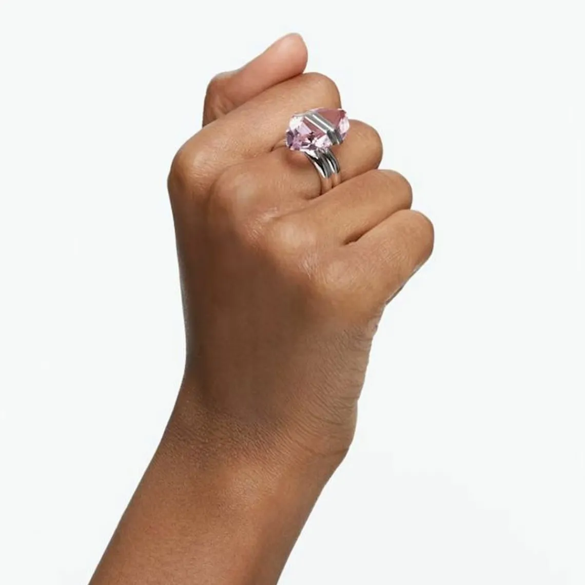 Swarovski Bijoux Bague Femme Swarovski - 5620714 Métal rhodié Rose | Femme Bague