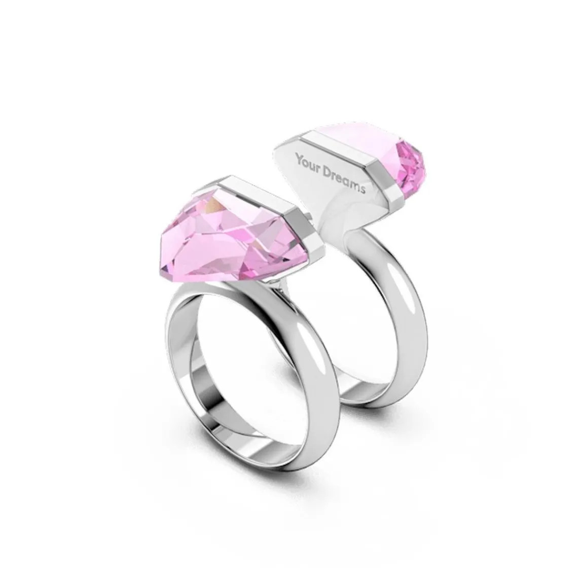 Swarovski Bijoux Bague Femme Swarovski - 5620714 Métal rhodié Rose | Femme Bague