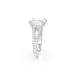 Swarovski Bijoux Bague Femme Swarovski Stilla - 570990 Métal Rhodié Argent | Femme Bague